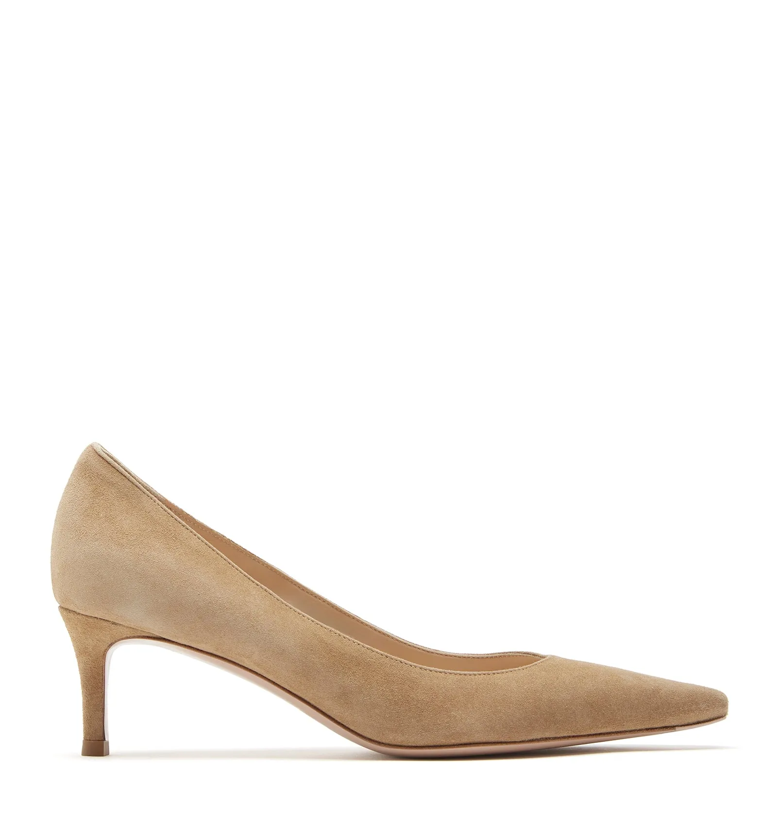 FLORELLA SUEDE PUMP sold by La CANADIENNE