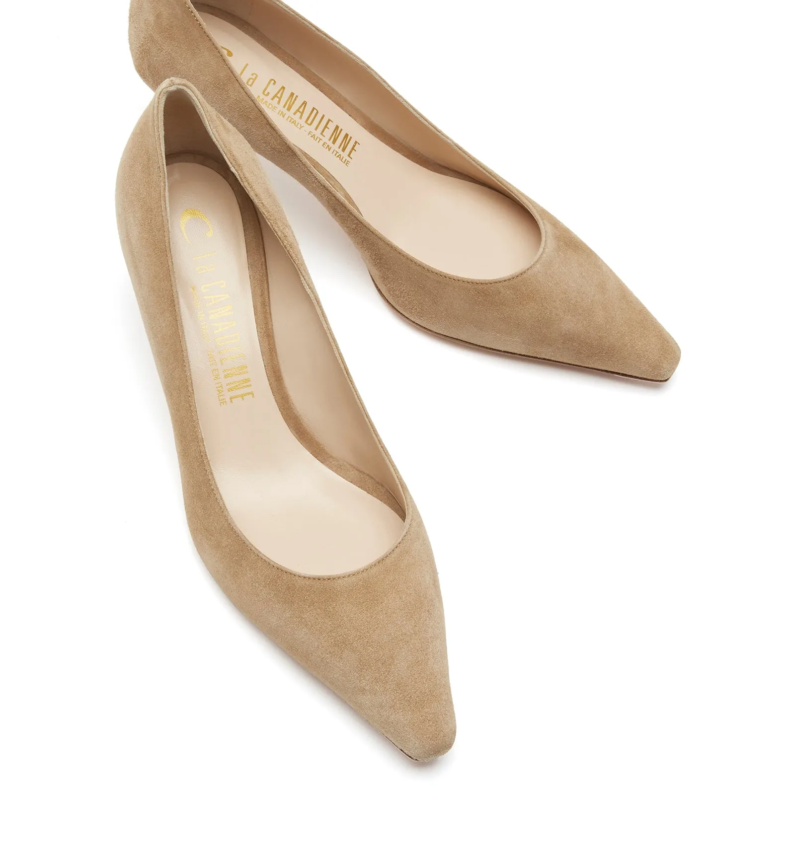 FLORELLA SUEDE PUMP sold by La CANADIENNE product image thumbnail 3