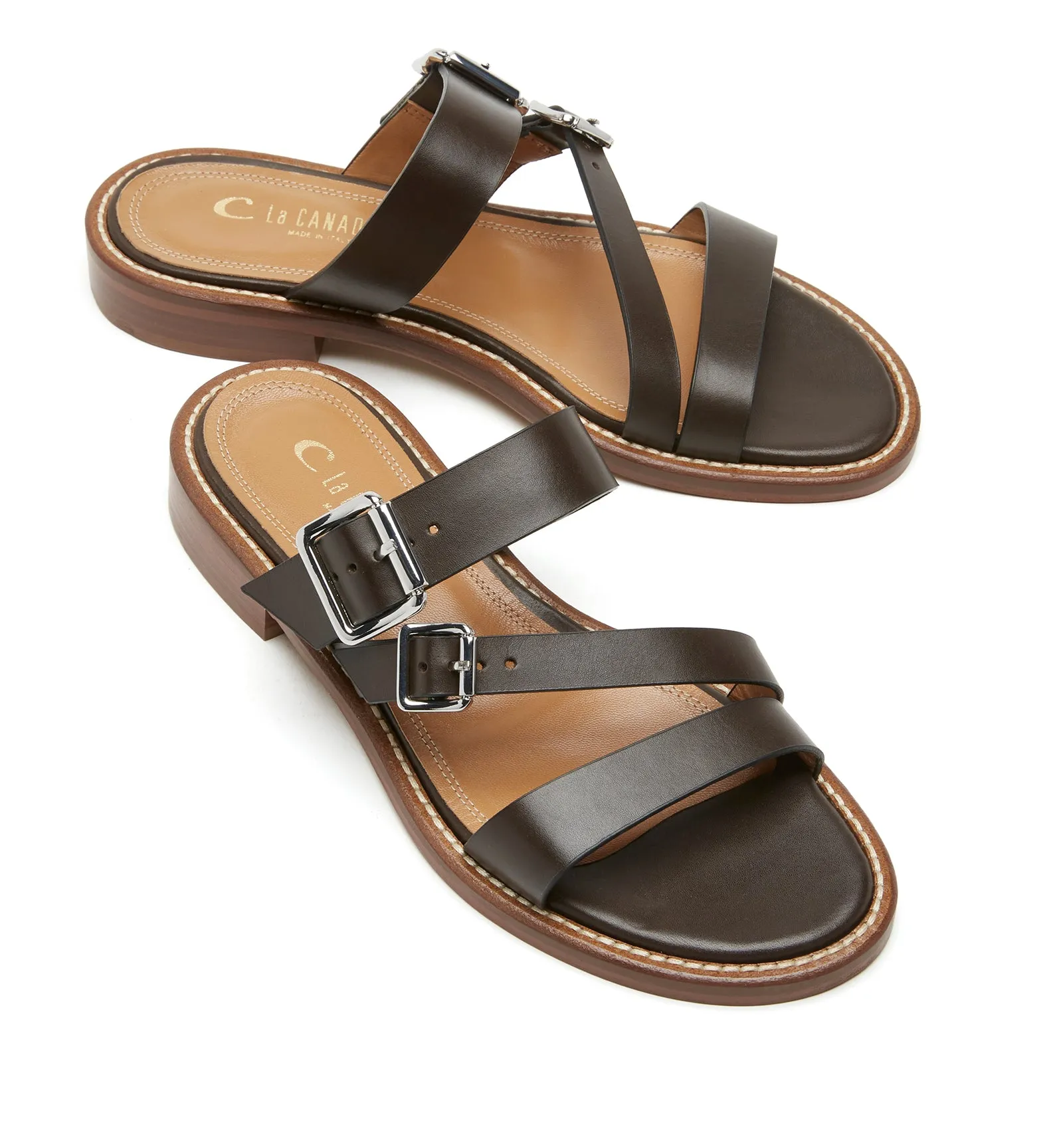 RUBI LEATHER SANDAL sold by La CANADIENNE product image thumbnail 3