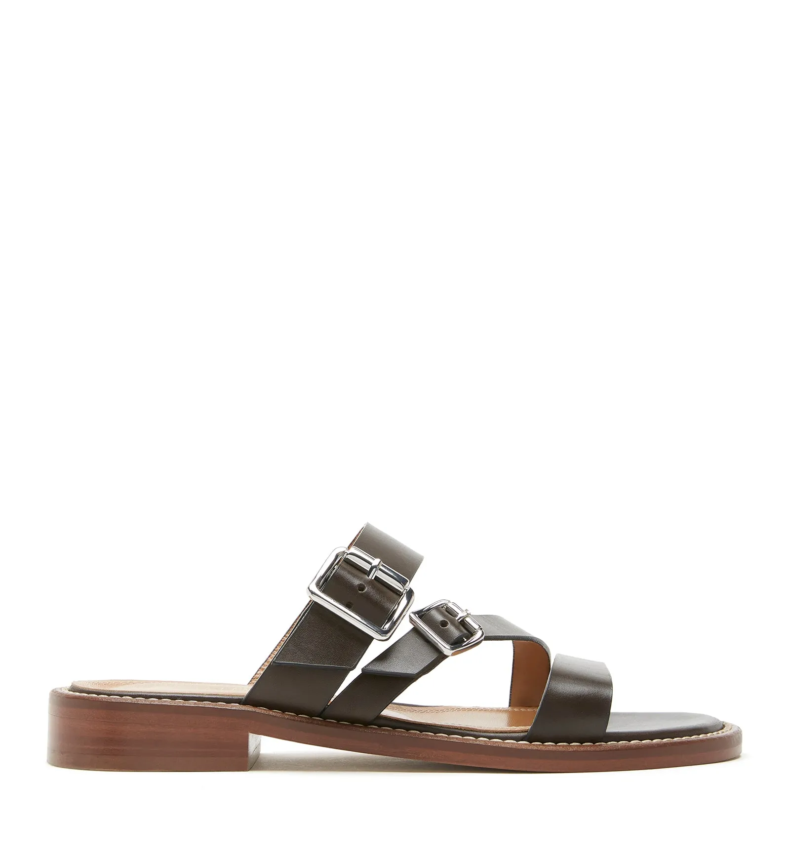 RUBI LEATHER SANDAL sold by La CANADIENNE