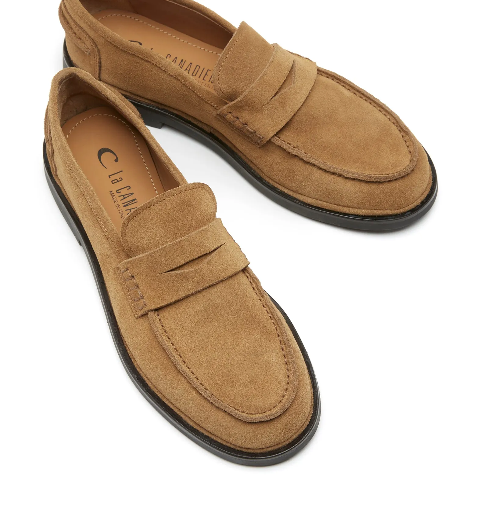 MARLEE SUEDE LOAFER sold by La CANADIENNE product image thumbnail 3
