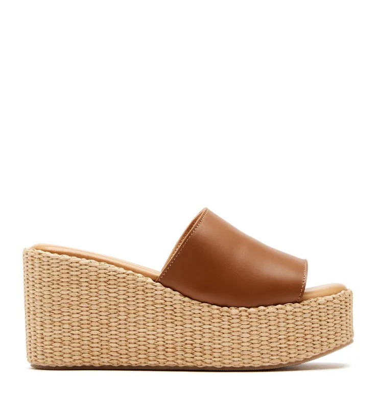 STAZIE RAFFIA WEDGE SANDAL made by La CANADIENNE