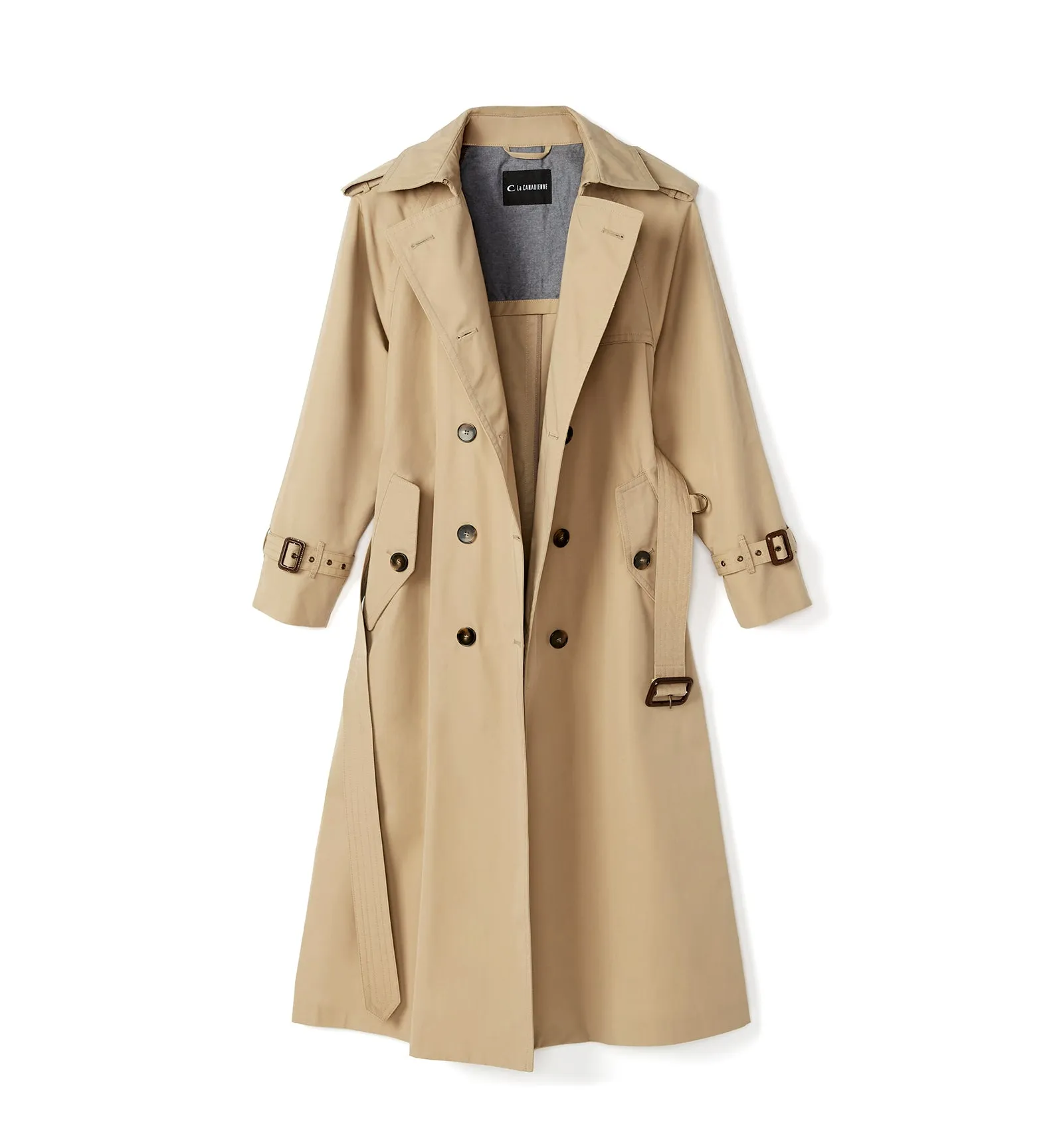 LEYLA TRENCH COAT sold by La CANADIENNE product image thumbnail 2