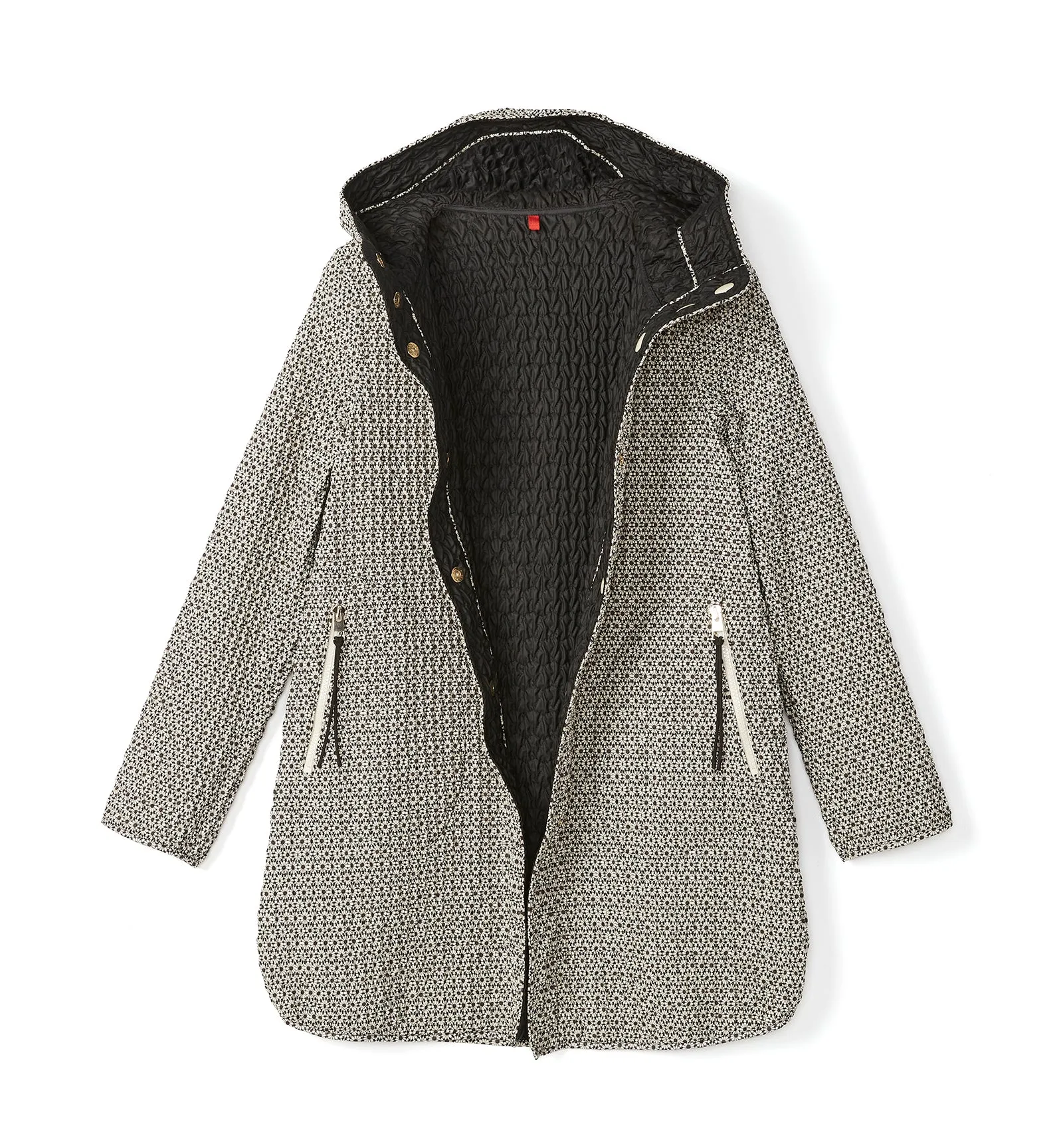LIDIA REVERSIBLE COAT sold by La CANADIENNE product image thumbnail 2