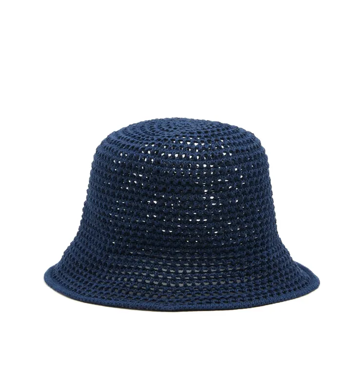 HALLIE CROCHET BUCKET HAT sold by La CANADIENNE