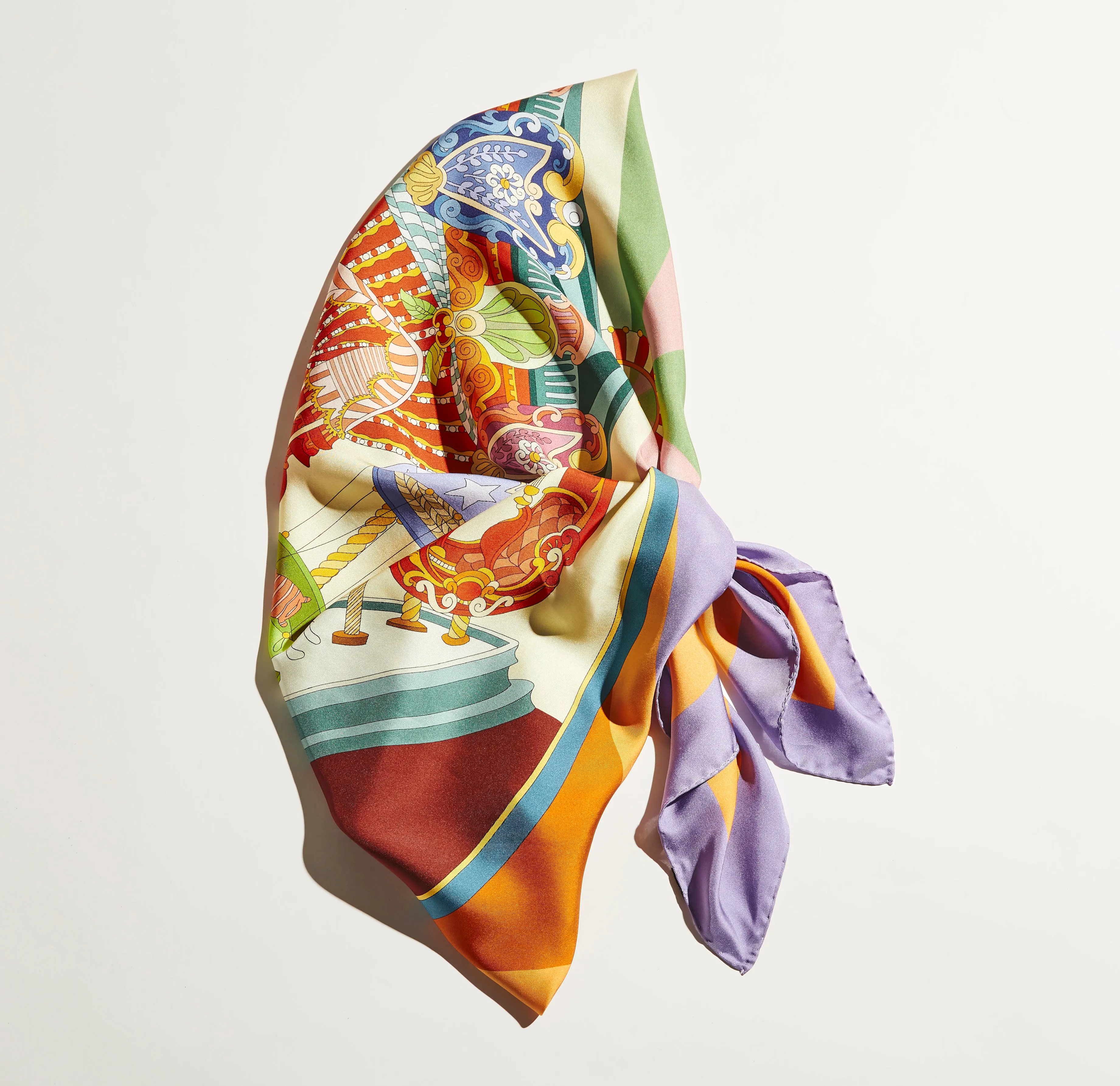 LYNX SILK SCARF sold by La CANADIENNE product image thumbnail 3
