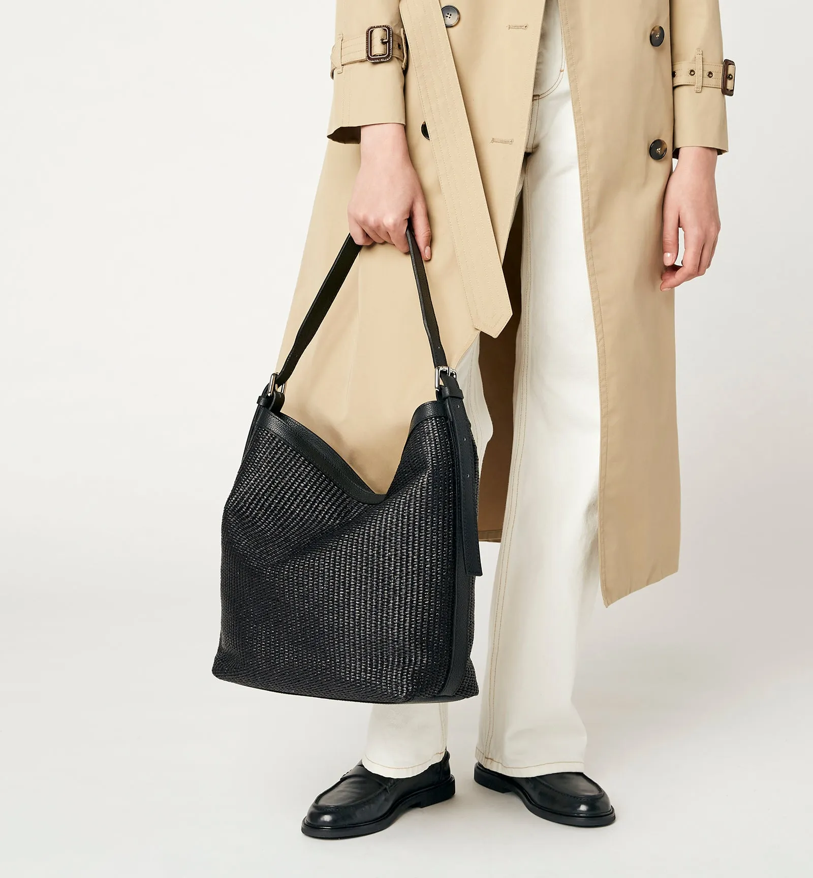 MARIKA RAFFIA TOTE BAG sold by La CANADIENNE product image thumbnail 5