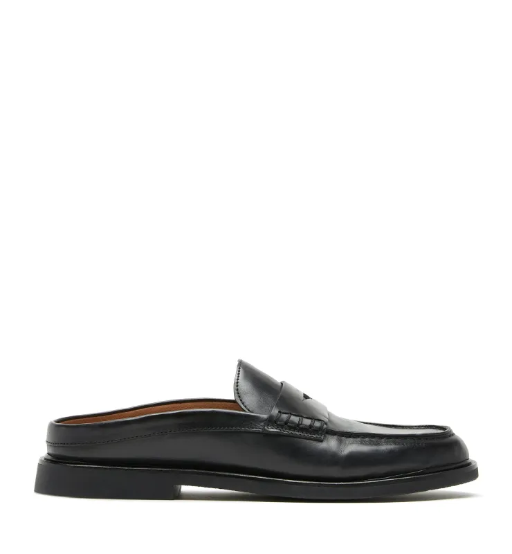MAXINE LEATHER MULE LOAFER sold by La CANADIENNE