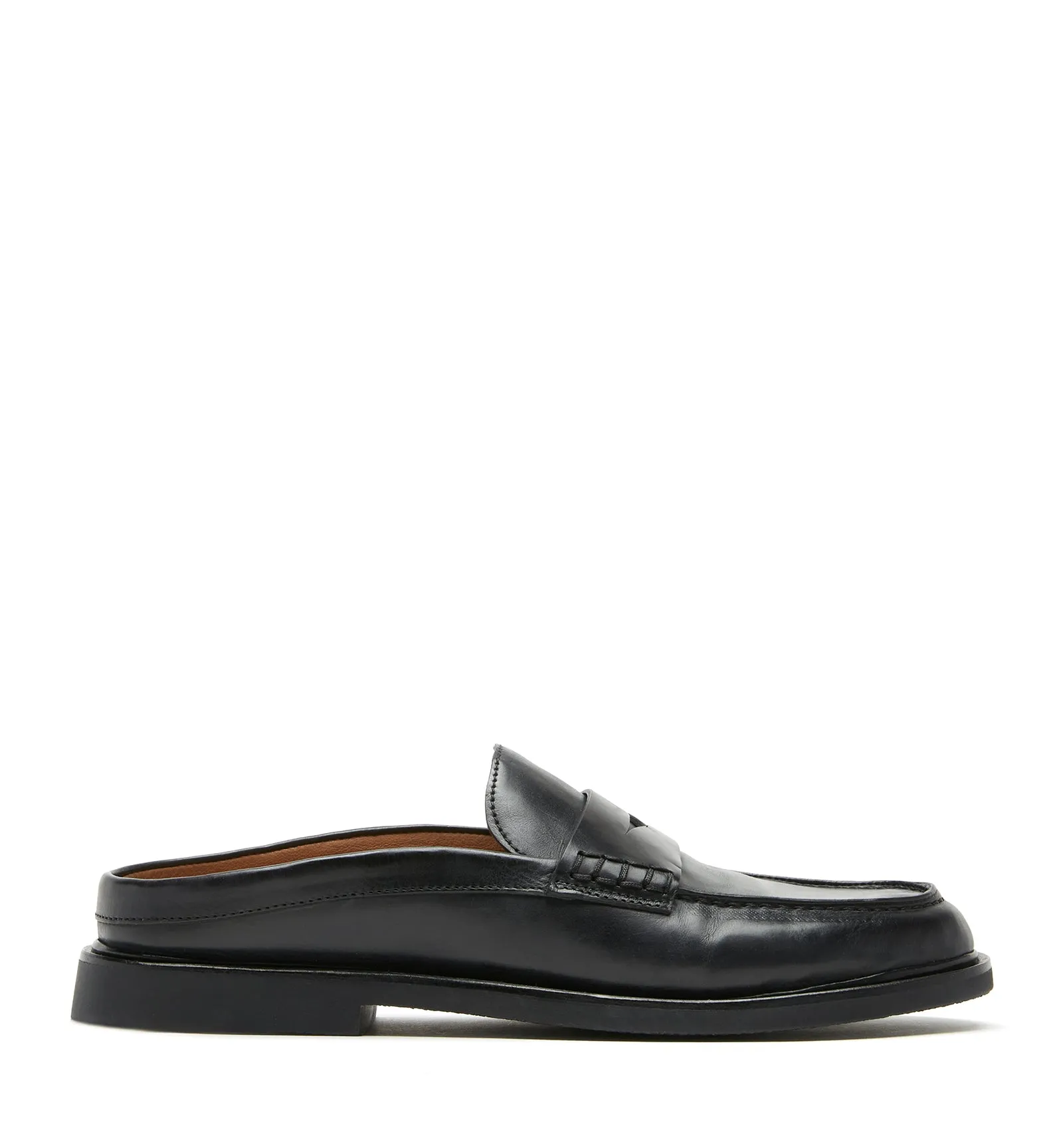 MAXINE LEATHER MULE LOAFER sold by La CANADIENNE