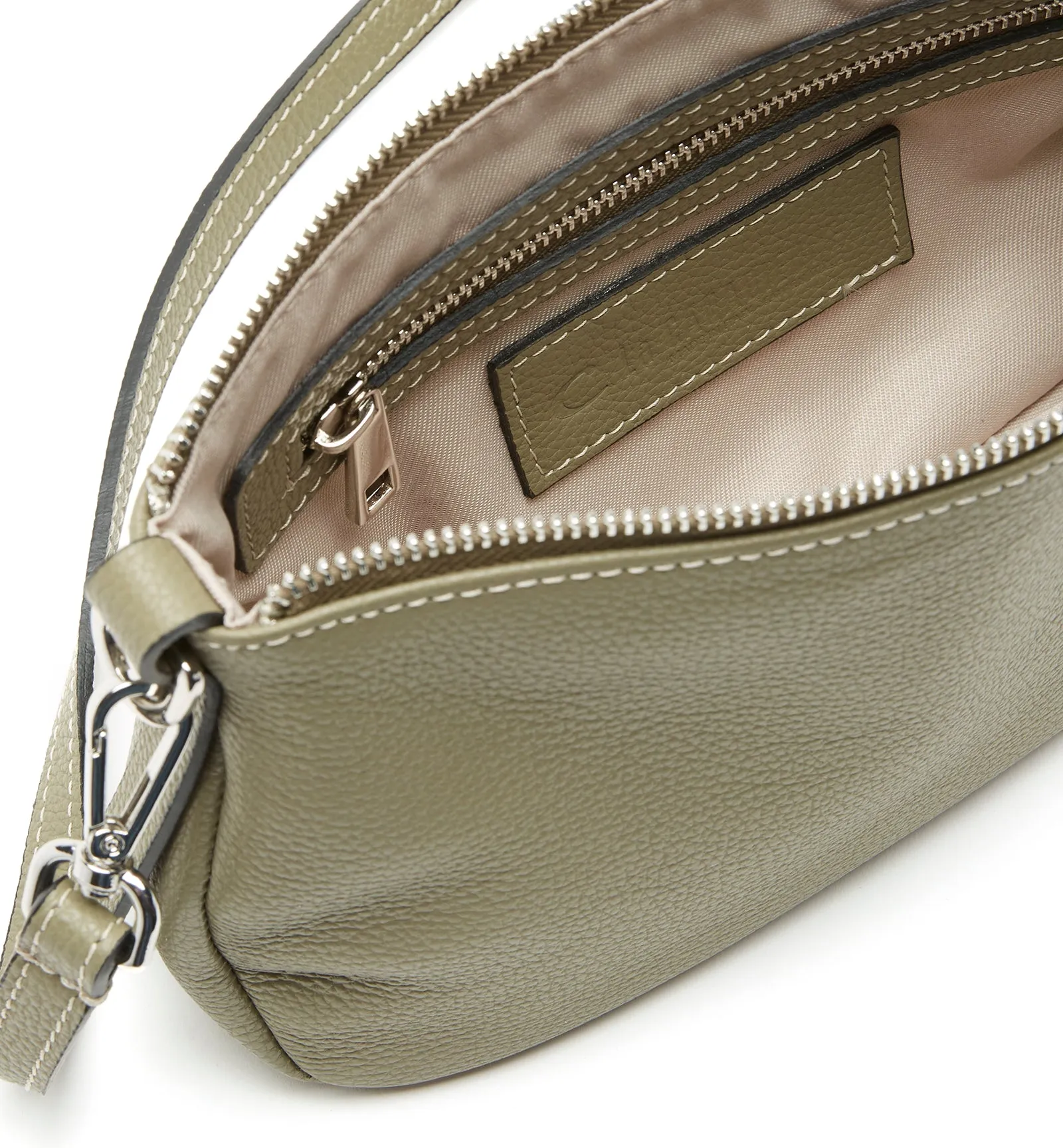 MAELLE LEATHER SHOULDER BAG sold by La CANADIENNE product image thumbnail 5