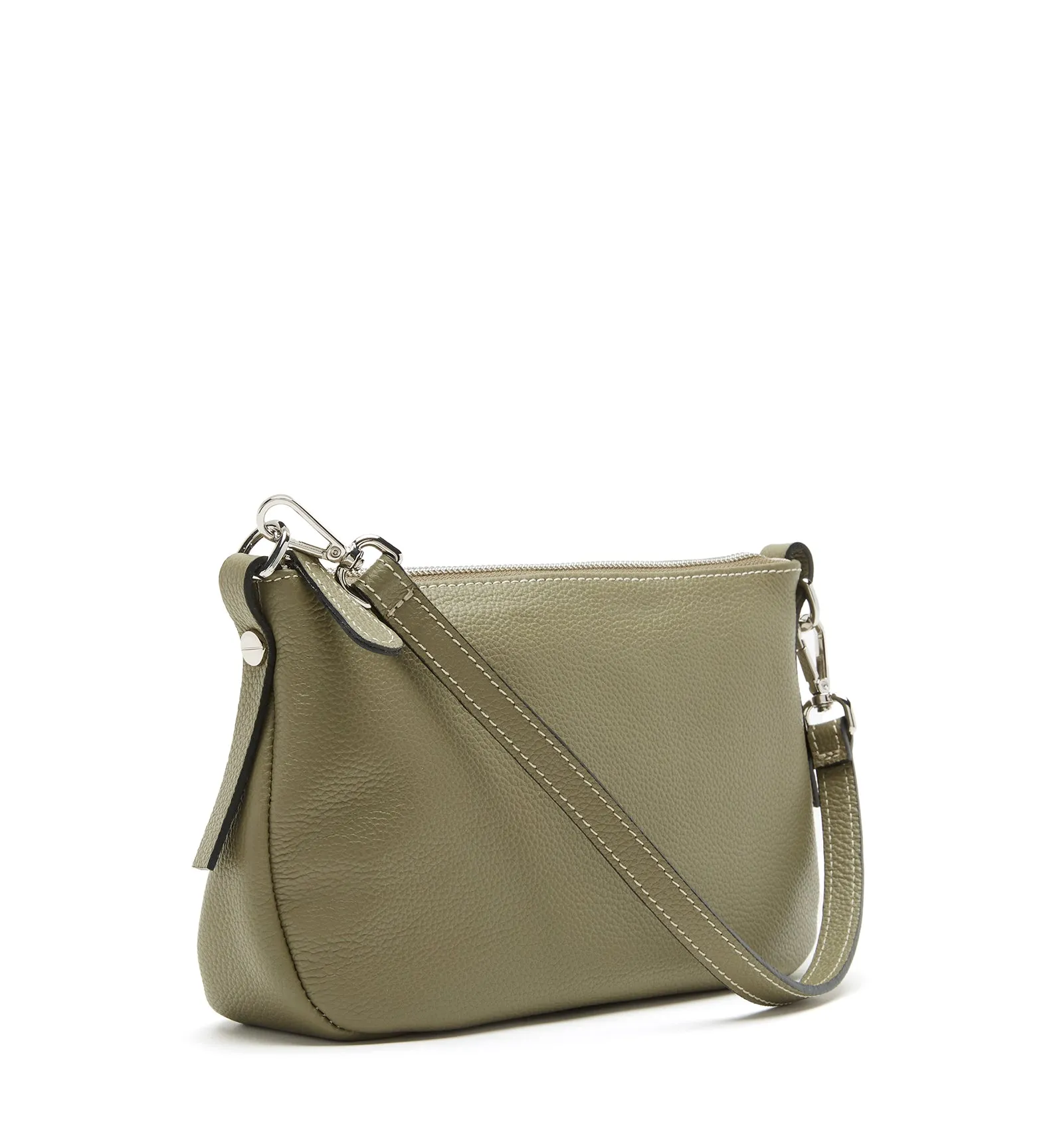 MAELLE LEATHER SHOULDER BAG sold by La CANADIENNE product image thumbnail 2