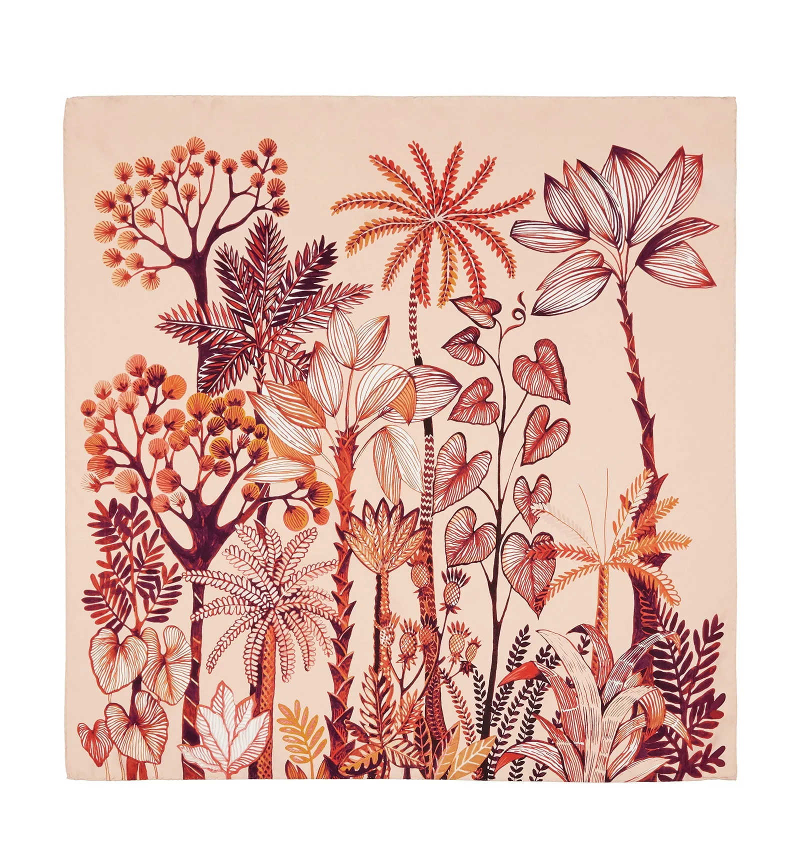 LOURDES SILK SCARF sold by La CANADIENNE product image thumbnail 3