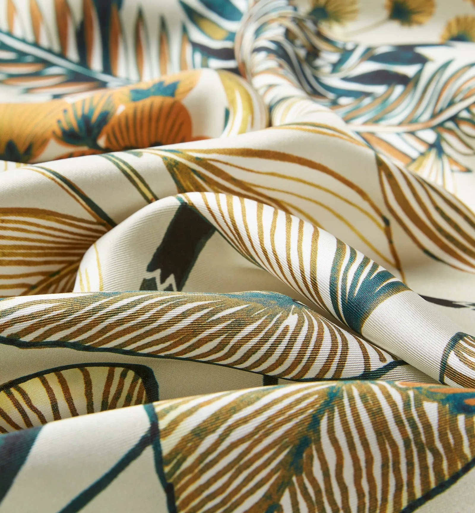 LOURDES SILK SCARF sold by La CANADIENNE product image thumbnail 2