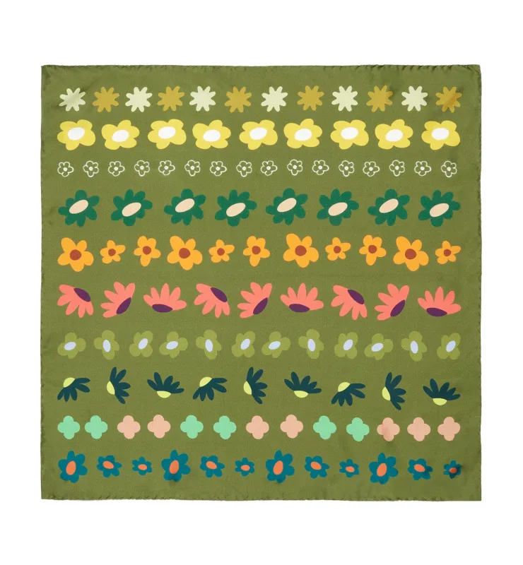 LAVON SILK SCARF sold by La CANADIENNE