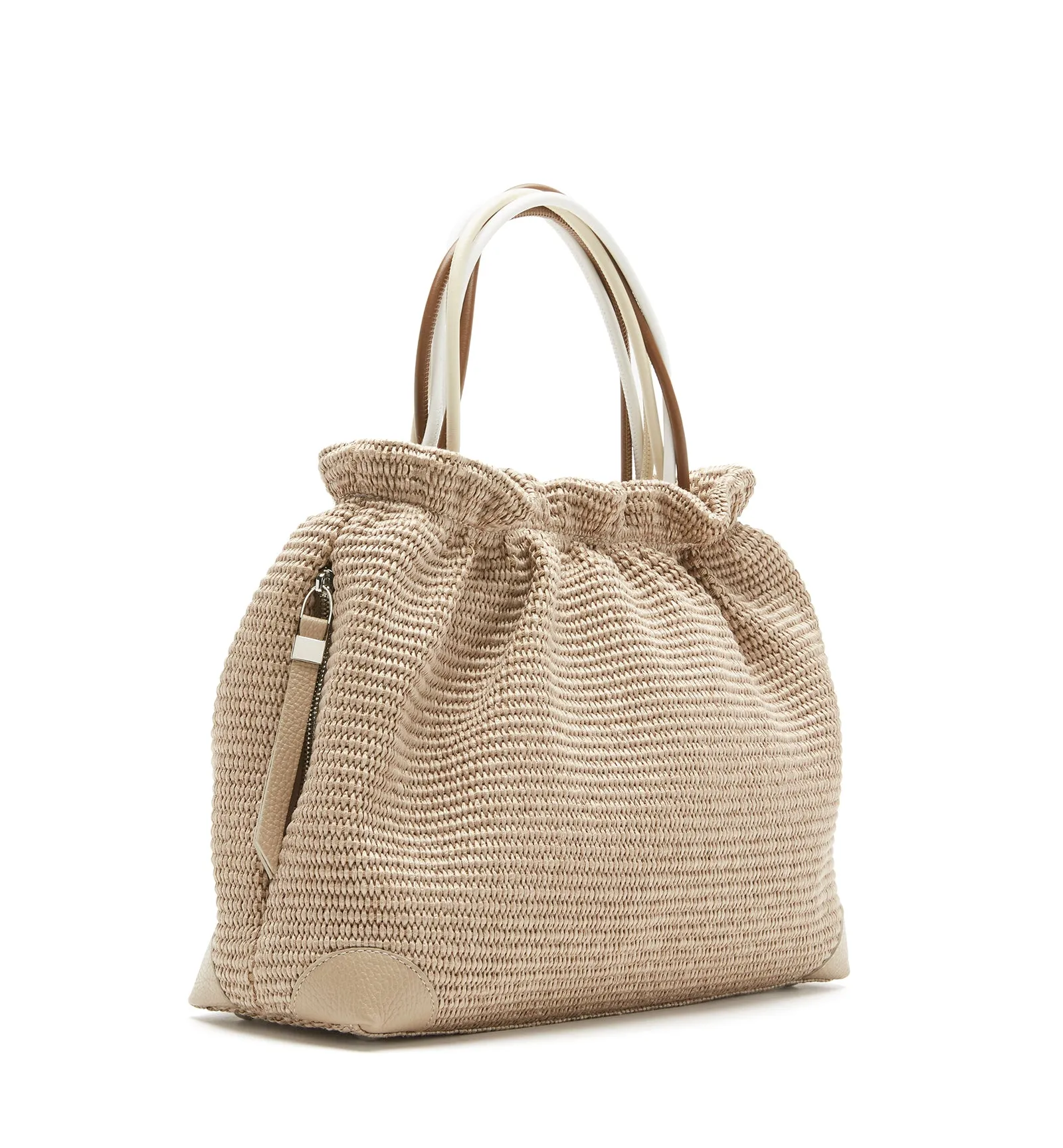 LOGAN RAFFIA HANDBAG sold by La CANADIENNE product image thumbnail 2