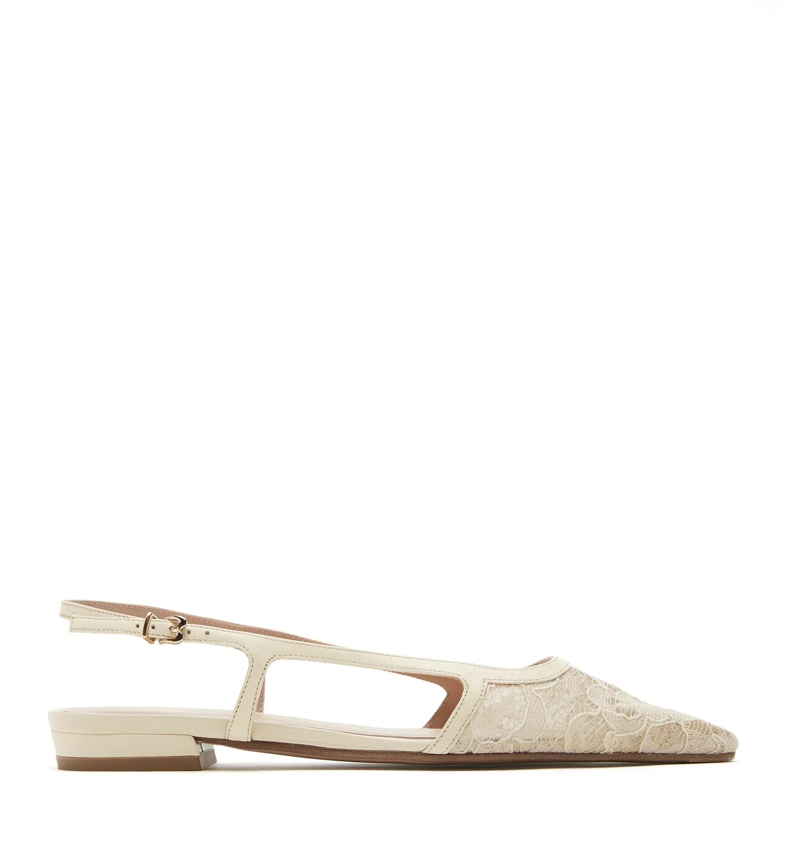 FANNIE LACE FLAT sold by La CANADIENNE