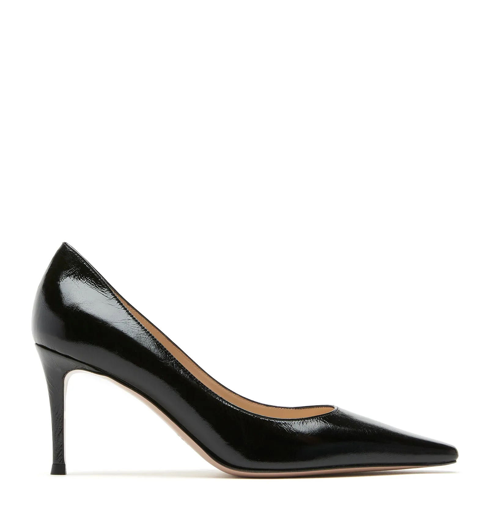 FYNN CRUSHED LEATHER PUMP sold by La CANADIENNE