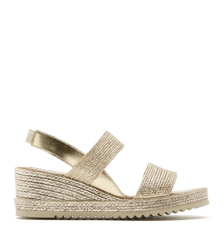 CARMEN RAFFIA ESPADRILLE sold by La CANADIENNE