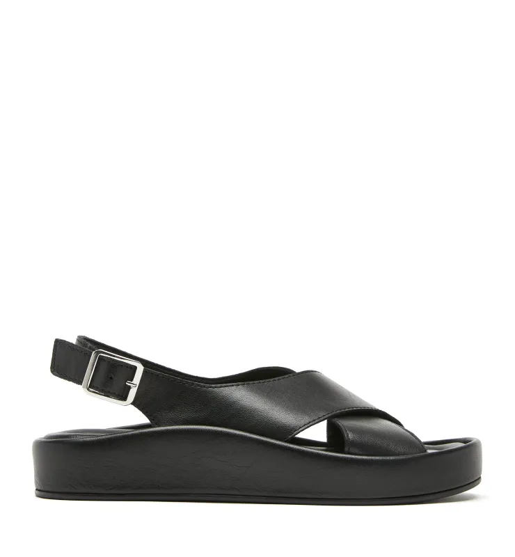 ADRIEL LEATHER SANDAL sold by La CANADIENNE