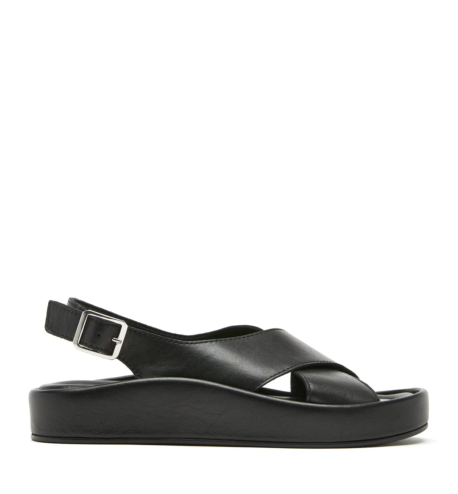 ADRIEL LEATHER SANDAL sold by La CANADIENNE