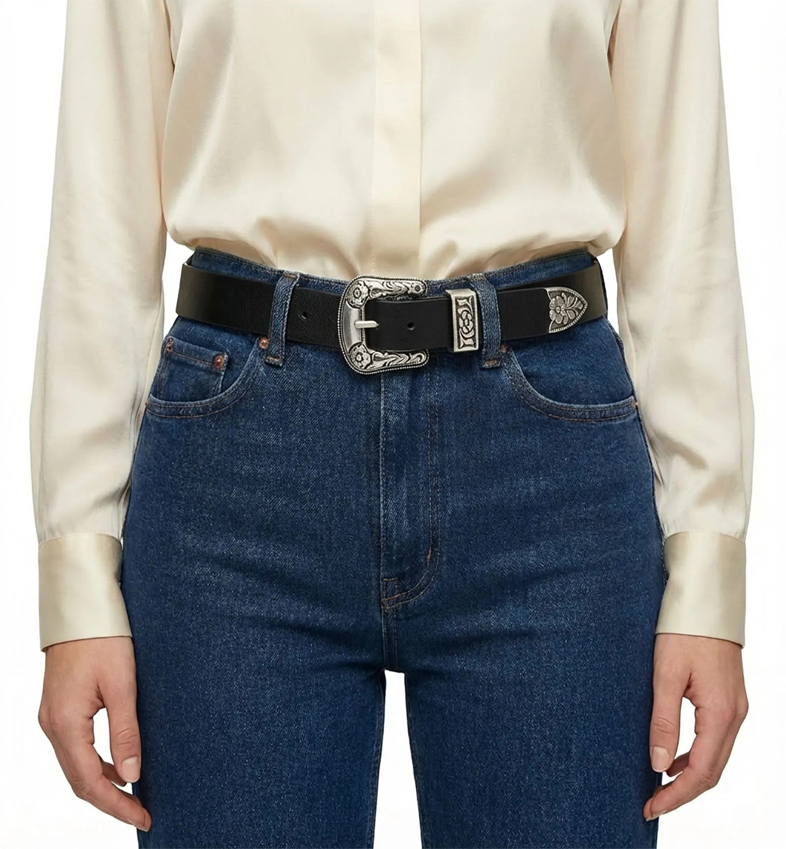 RITCHIE LEATHER BELT sold by La CANADIENNE product image thumbnail 4