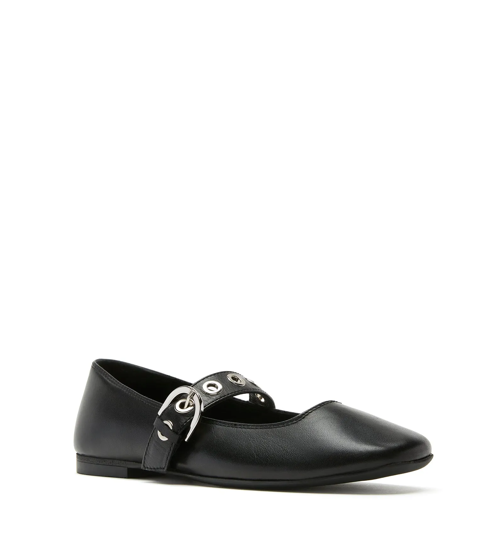 ARIAH MARY JANE LEATHER FLAT sold by La CANADIENNE product image thumbnail 2