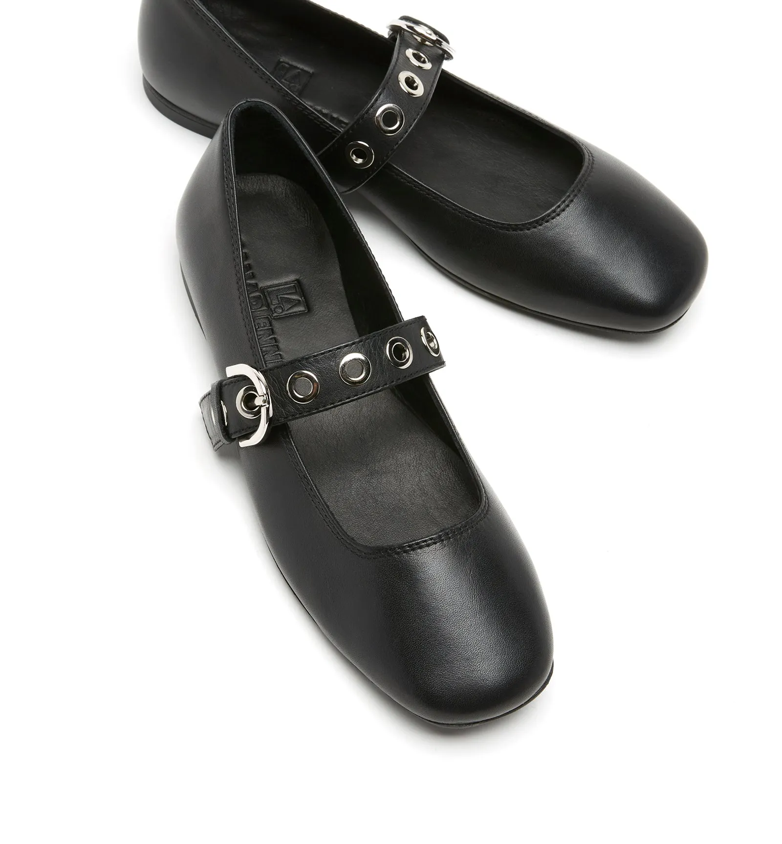 ARIAH MARY JANE LEATHER FLAT sold by La CANADIENNE product image thumbnail 3
