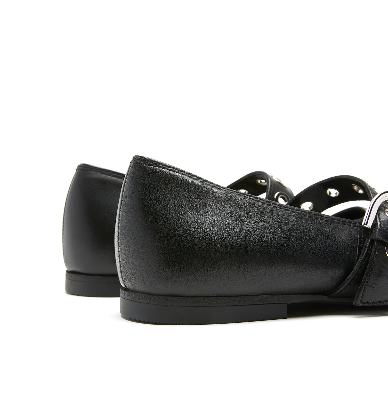 ARIAH MARY JANE LEATHER FLAT sold by La CANADIENNE product image thumbnail 4
