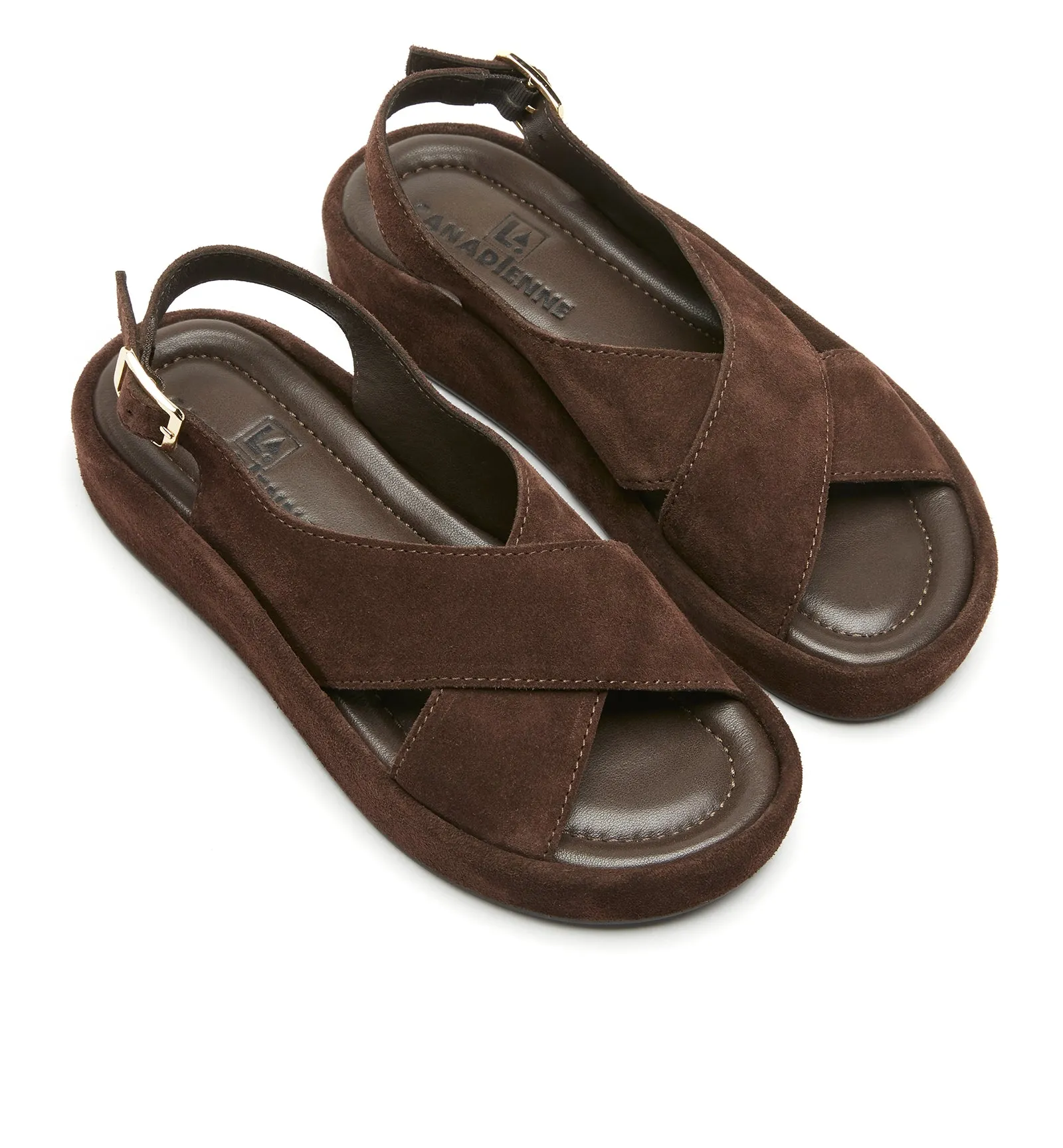 ADRIEL SUEDE SANDAL sold by La CANADIENNE product image thumbnail 3