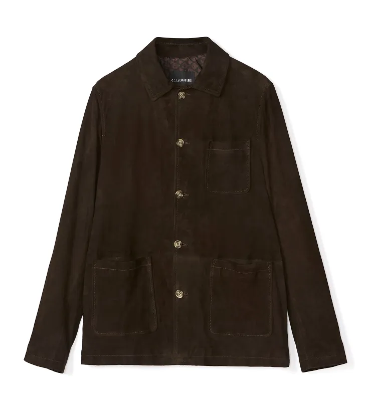 FRANK MEN'S SUEDE JACKET made by La CANADIENNE