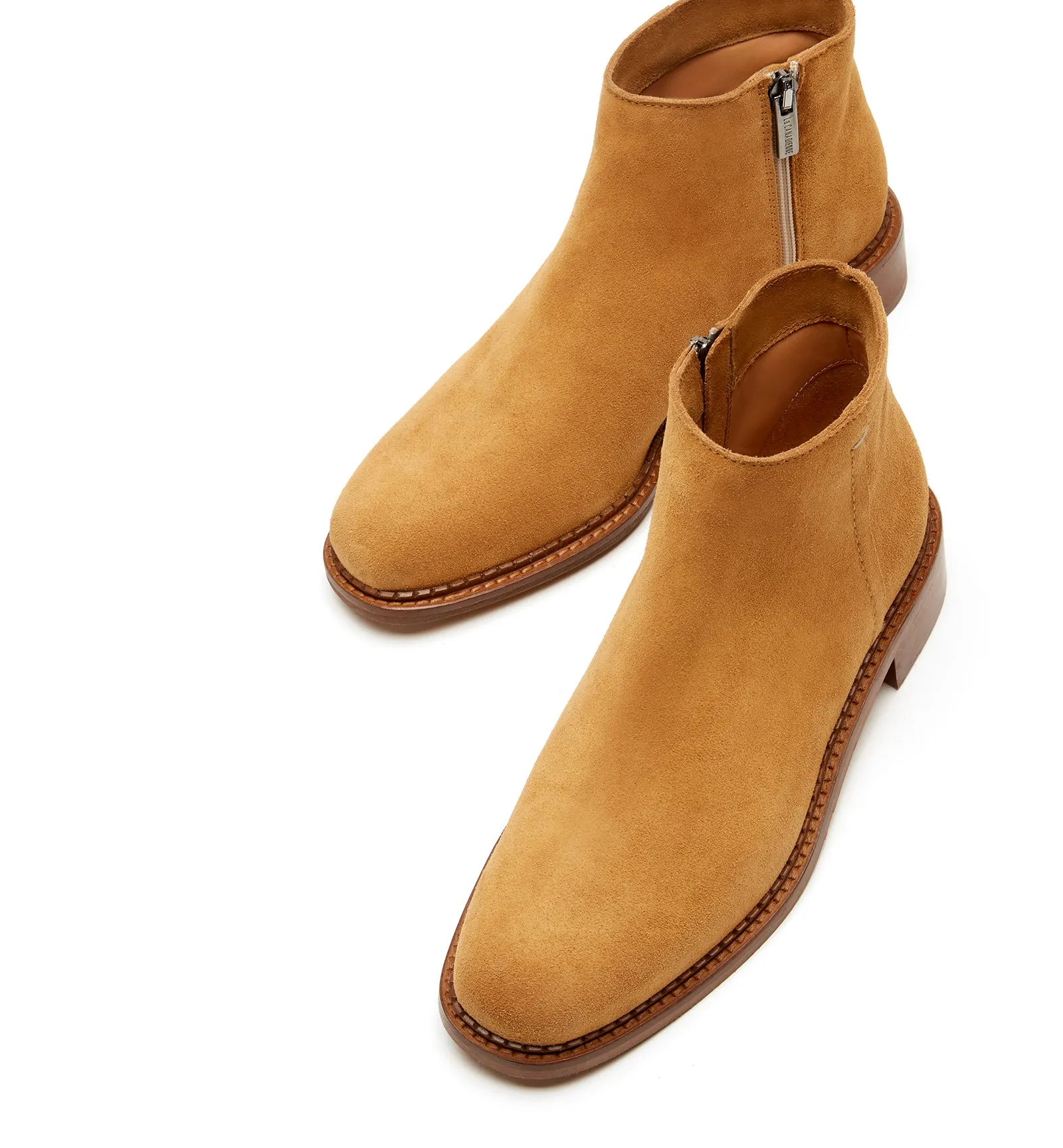 SHIRA SUEDE BOOTIE sold by La CANADIENNE product image thumbnail 3