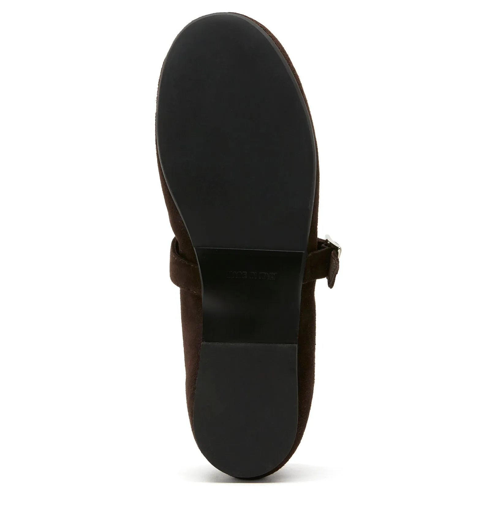 ELEGANT SHEARLING LINED SUEDE FLAT sold by La CANADIENNE product image thumbnail 5