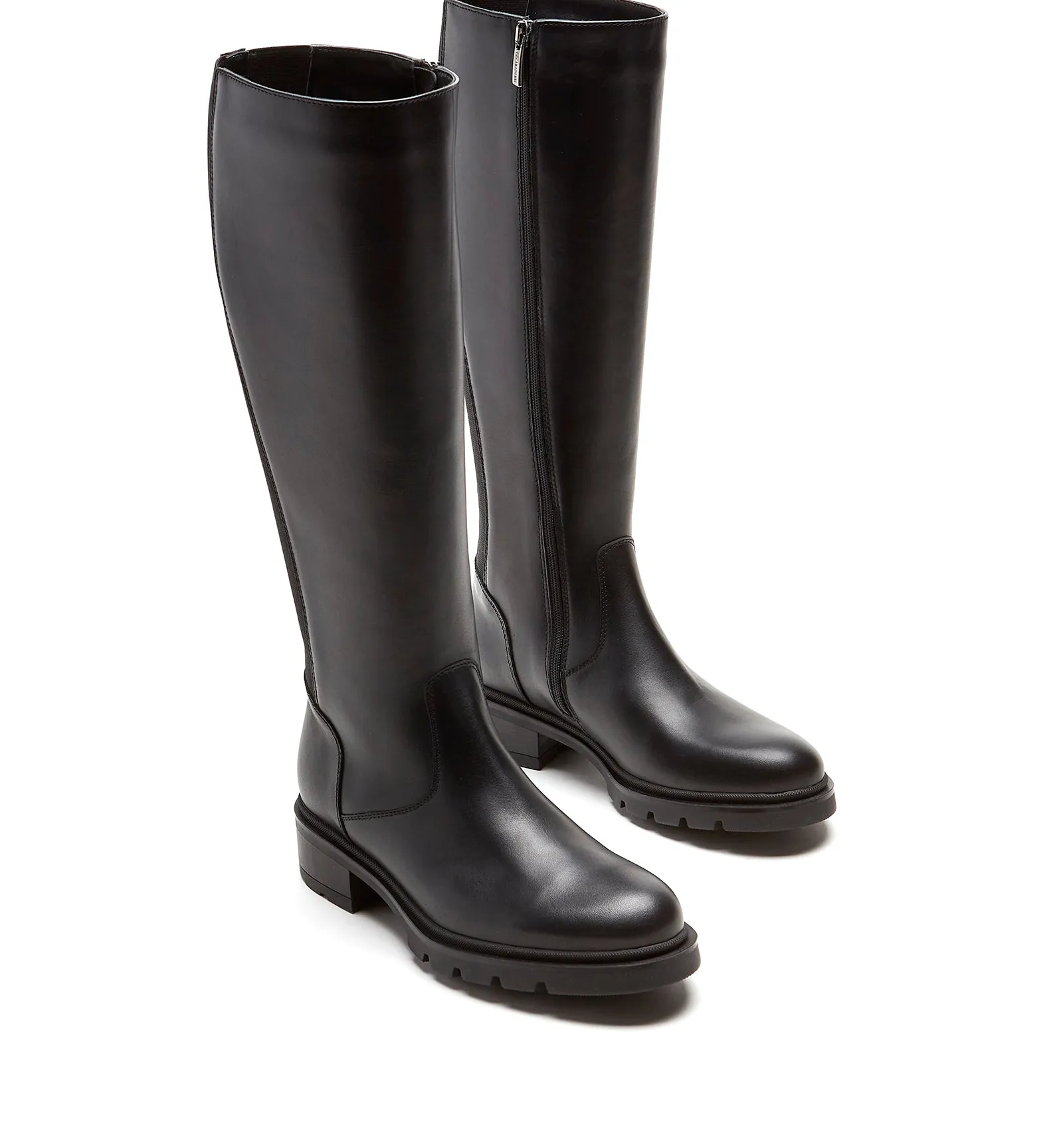 SUPERB LEATHER WIDE CALF BOOT sold by La CANADIENNE product image thumbnail 3