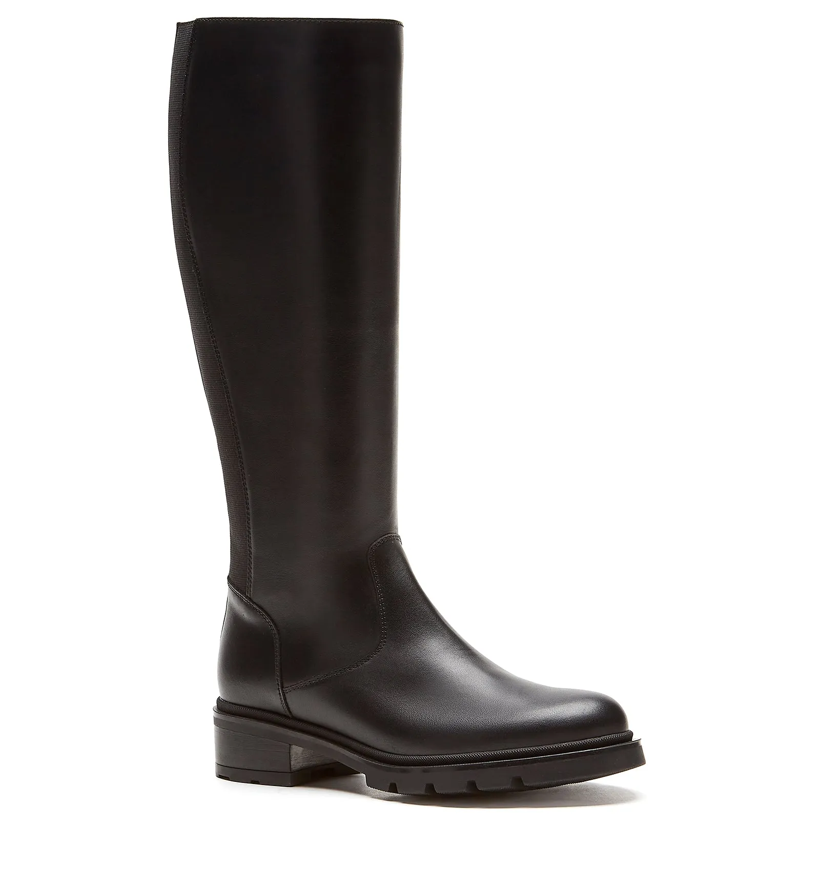 SUPERB LEATHER WIDE CALF BOOT sold by La CANADIENNE product image thumbnail 5