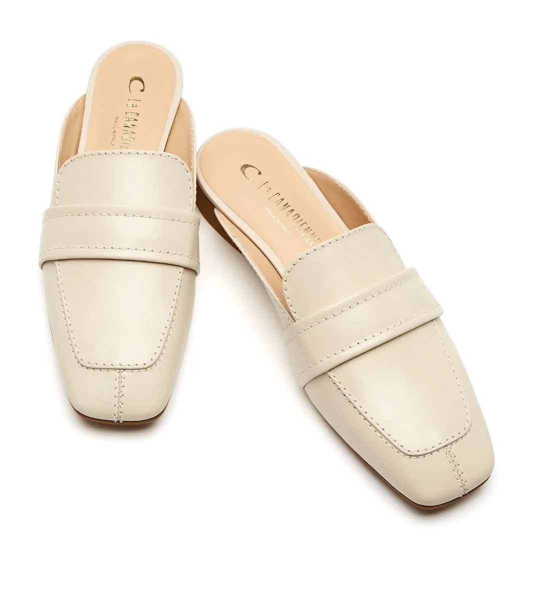 RAINA LEATHER MULE sold by La CANADIENNE product image thumbnail 4