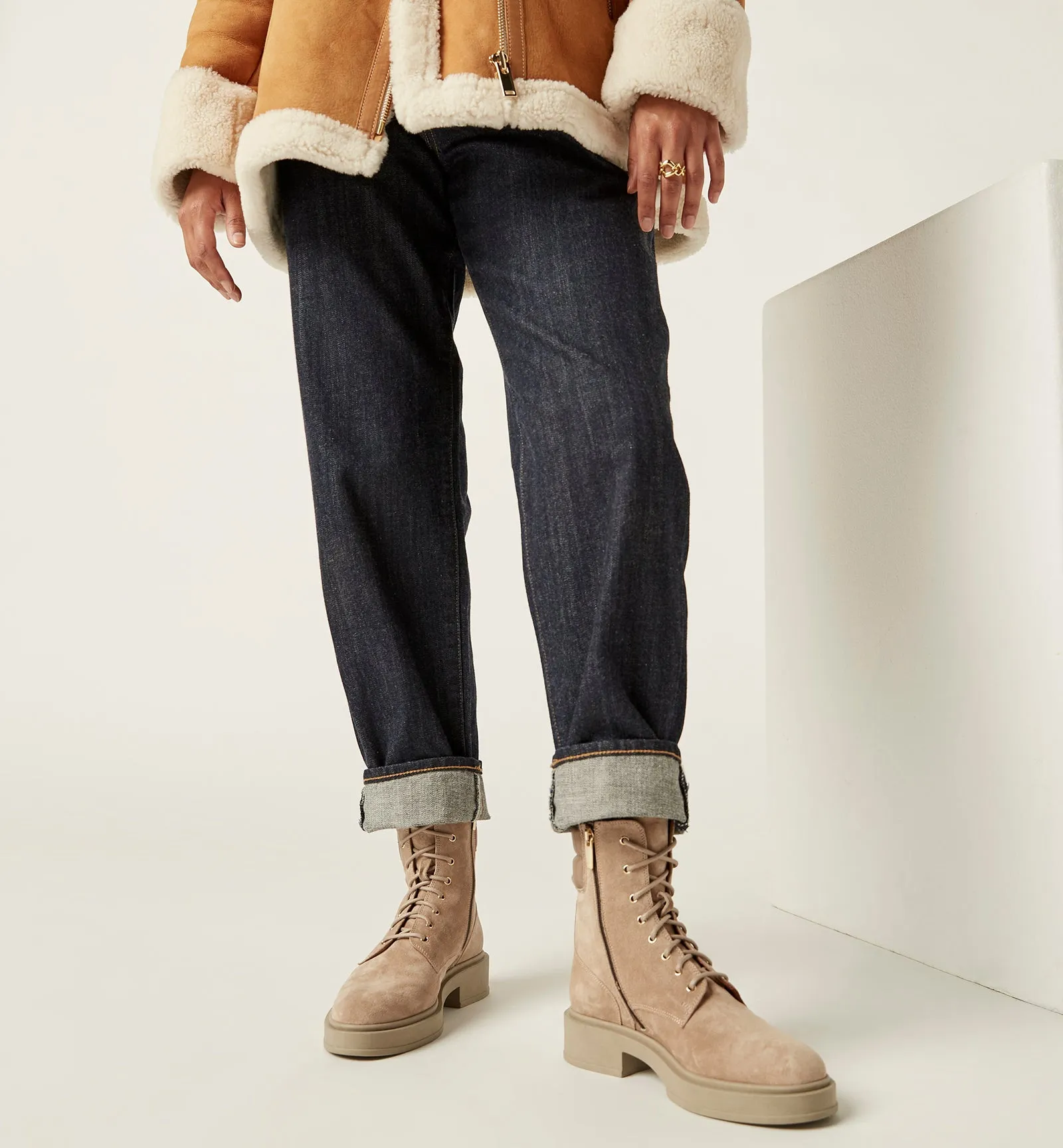 KORINA SUEDE BOOTIE sold by La CANADIENNE product image thumbnail 5