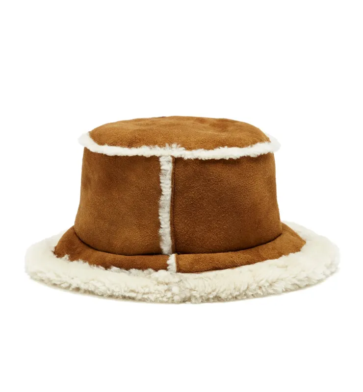 HENSLEY SHEARLING BUCKET HAT sold by La CANADIENNE