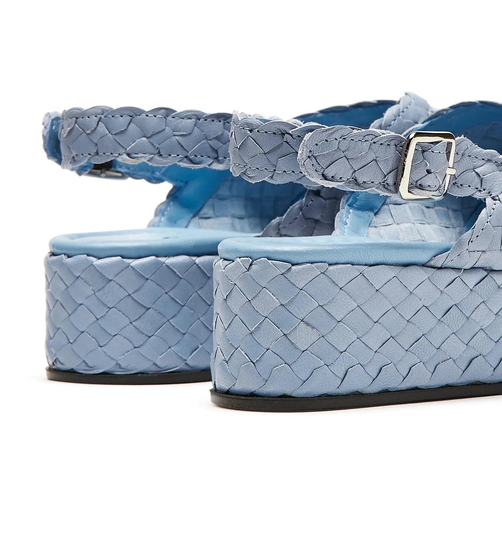 PASSPORT WOVEN LEATHER SANDAL sold by La CANADIENNE product image thumbnail 4