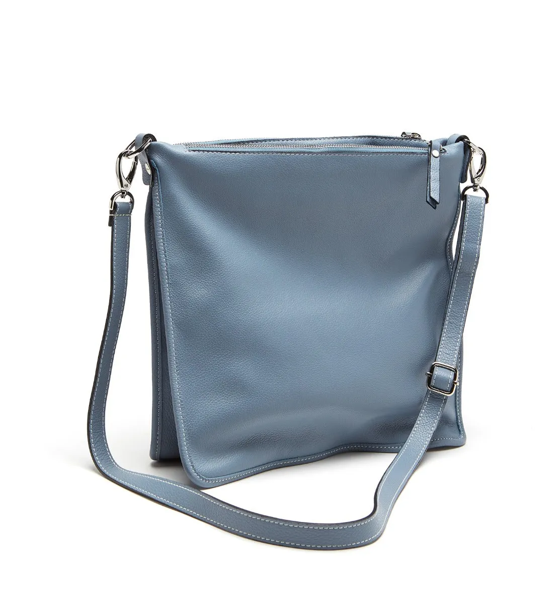 MARTINA DOUBLE ZIP LEATHER BAG sold by La CANADIENNE product image thumbnail 3