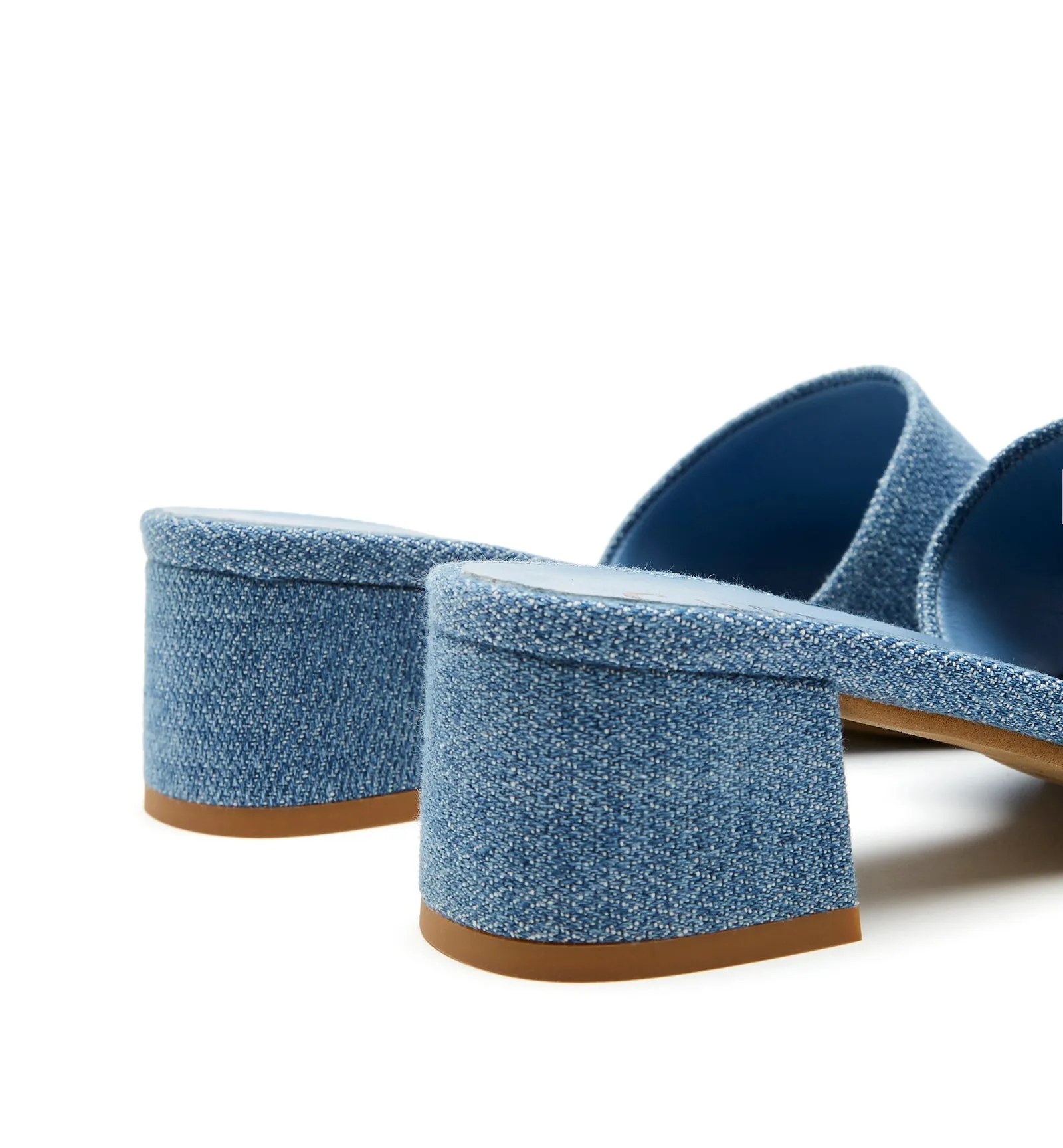 FRIDA DENIM SANDAL sold by La CANADIENNE product image thumbnail 4