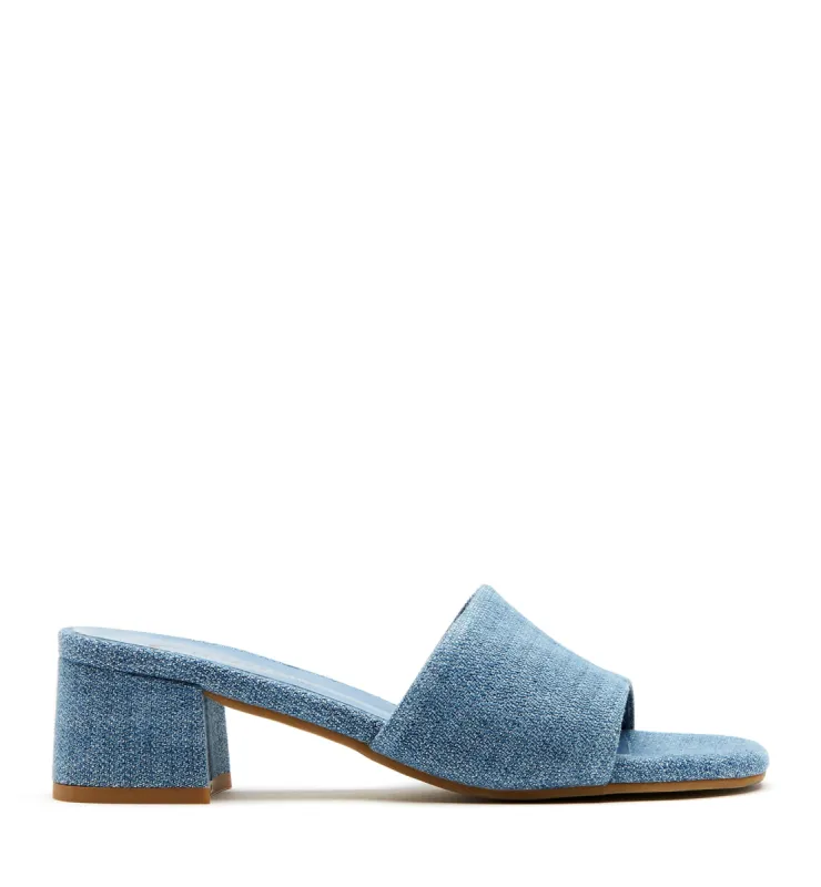 FRIDA DENIM SANDAL sold by La CANADIENNE
