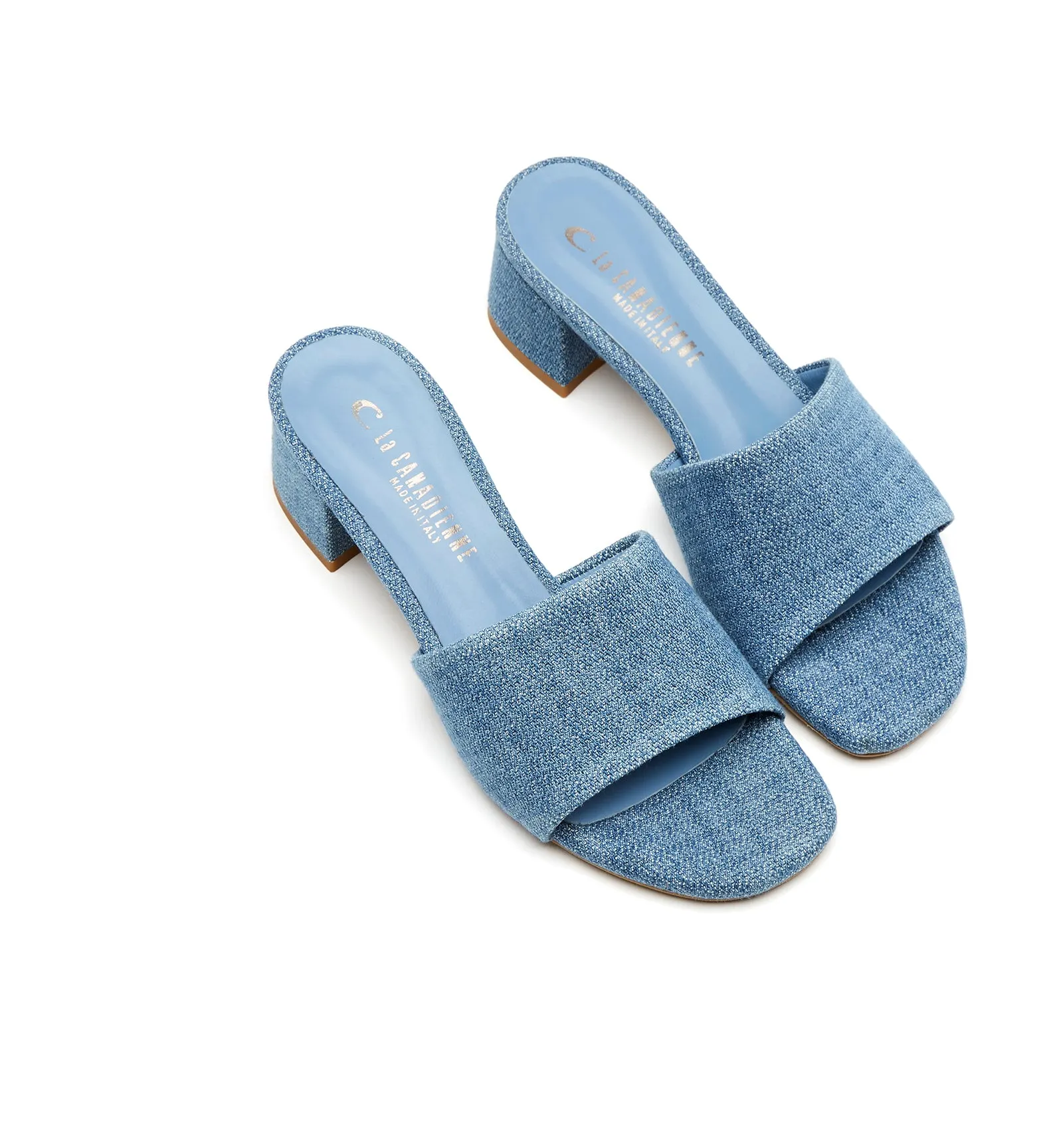 FRIDA DENIM SANDAL sold by La CANADIENNE product image thumbnail 3