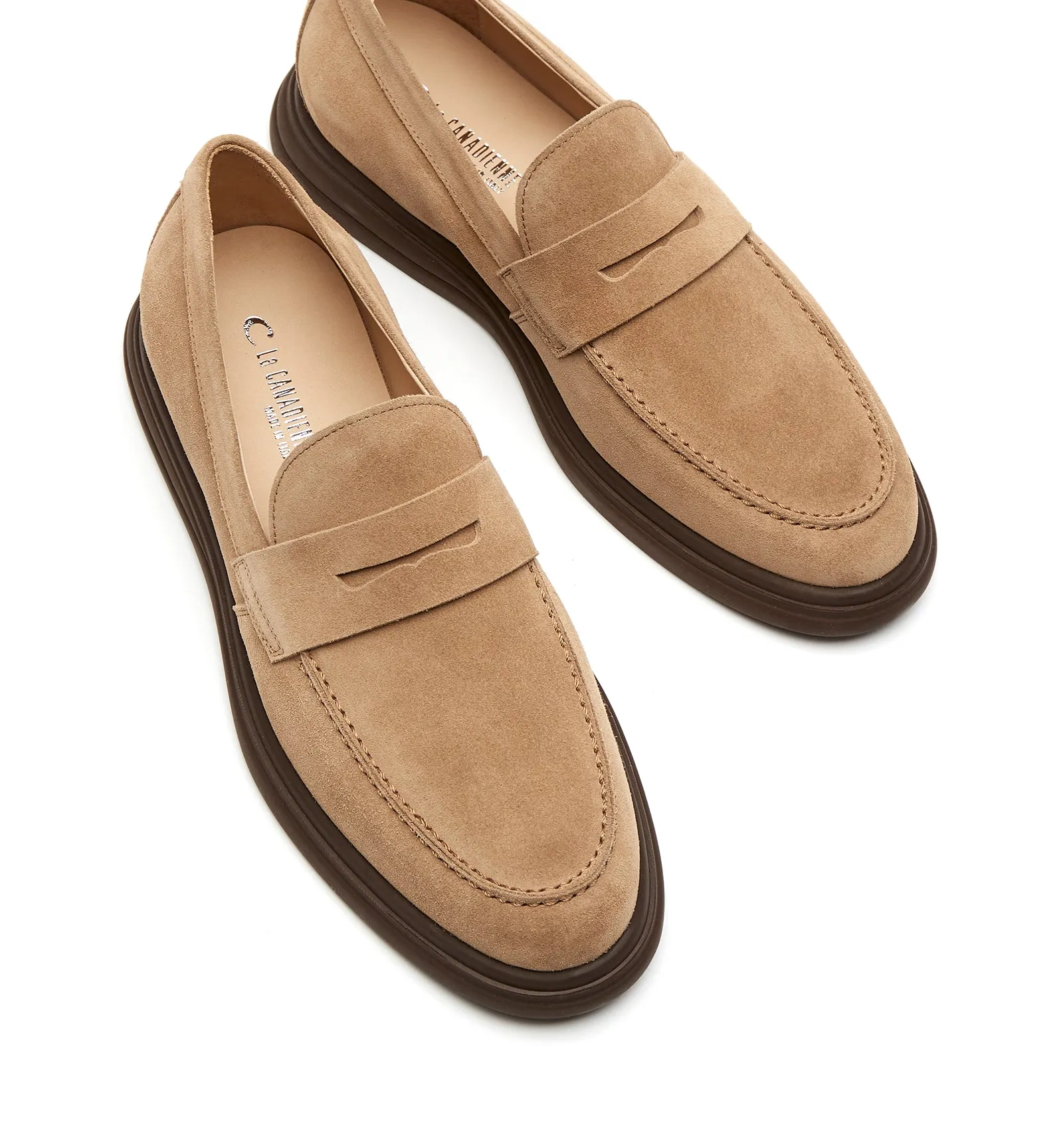 LORNE MEN'S SUEDE LOAFER sold by La CANADIENNE product image thumbnail 3