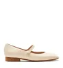 RODE MARY JANE LEATHER FLAT sold by La CANADIENNE