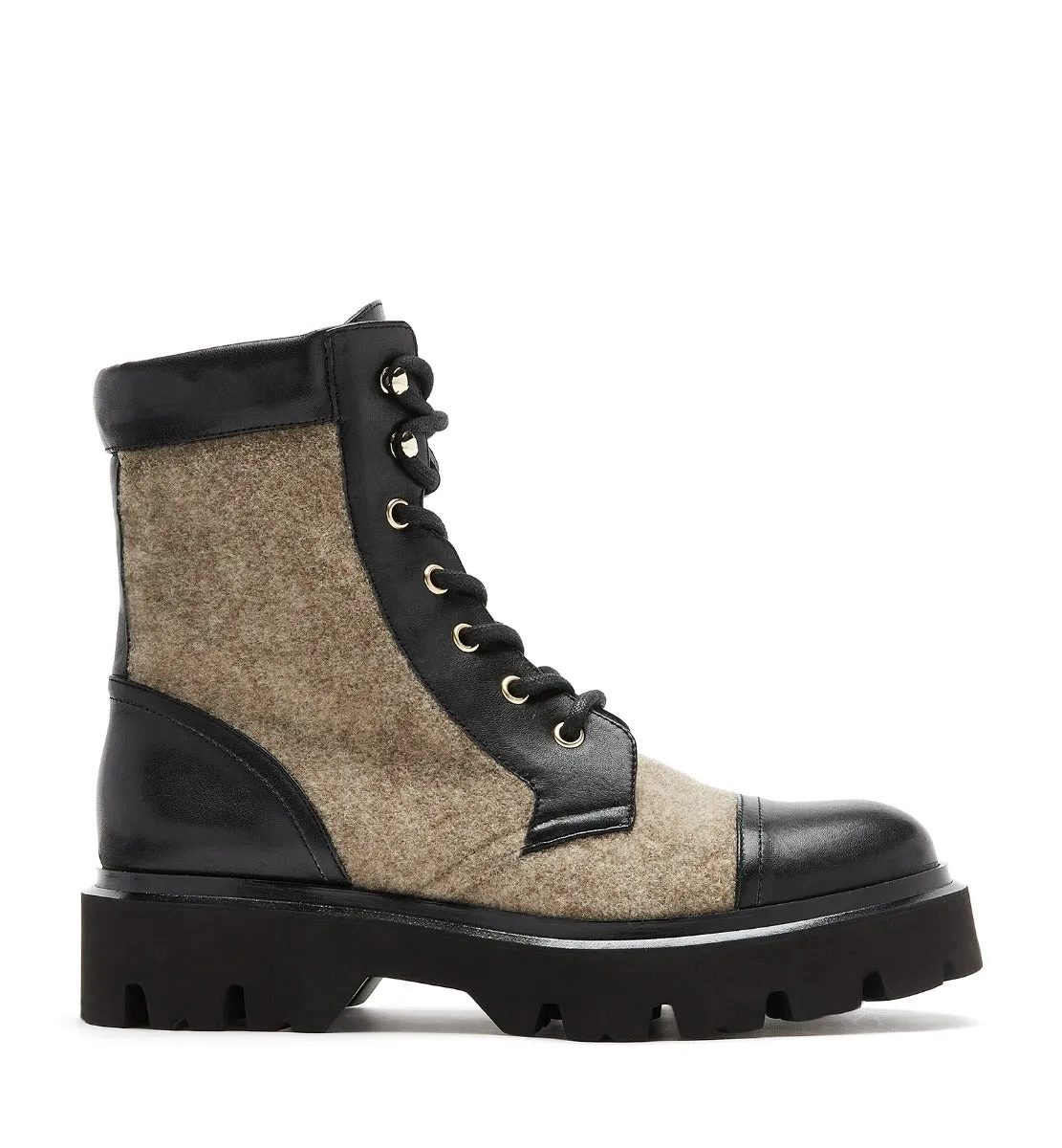 ABELA LEATHER BOOTIE sold by La CANADIENNE