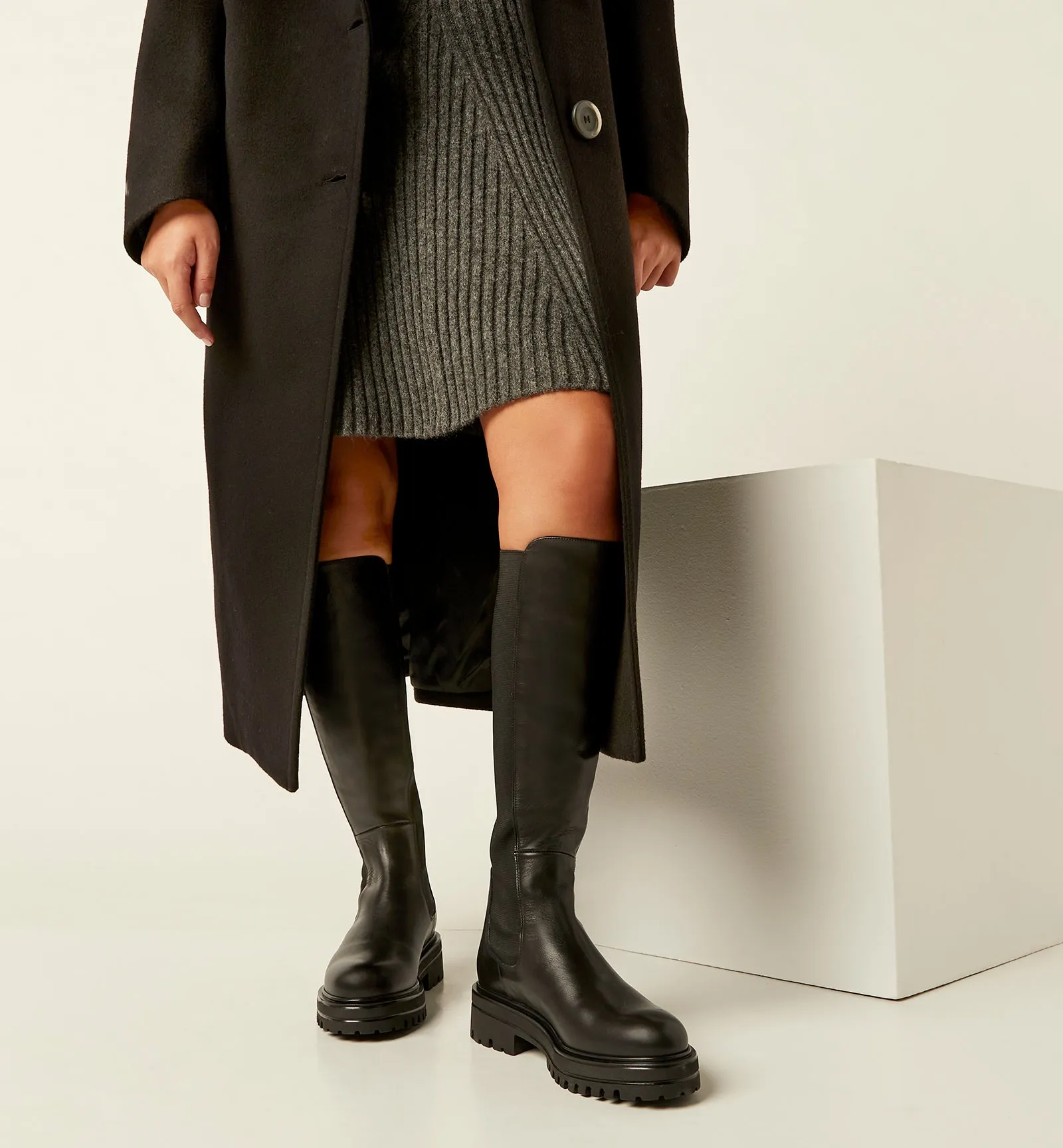 RACER LEATHER BOOT sold by La CANADIENNE