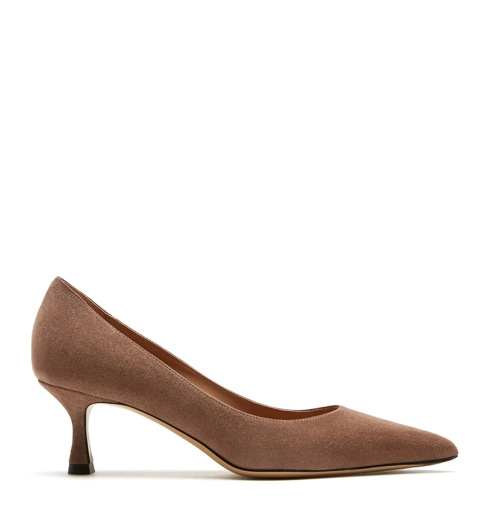 ALYSSE SUEDE PUMP sold by La CANADIENNE