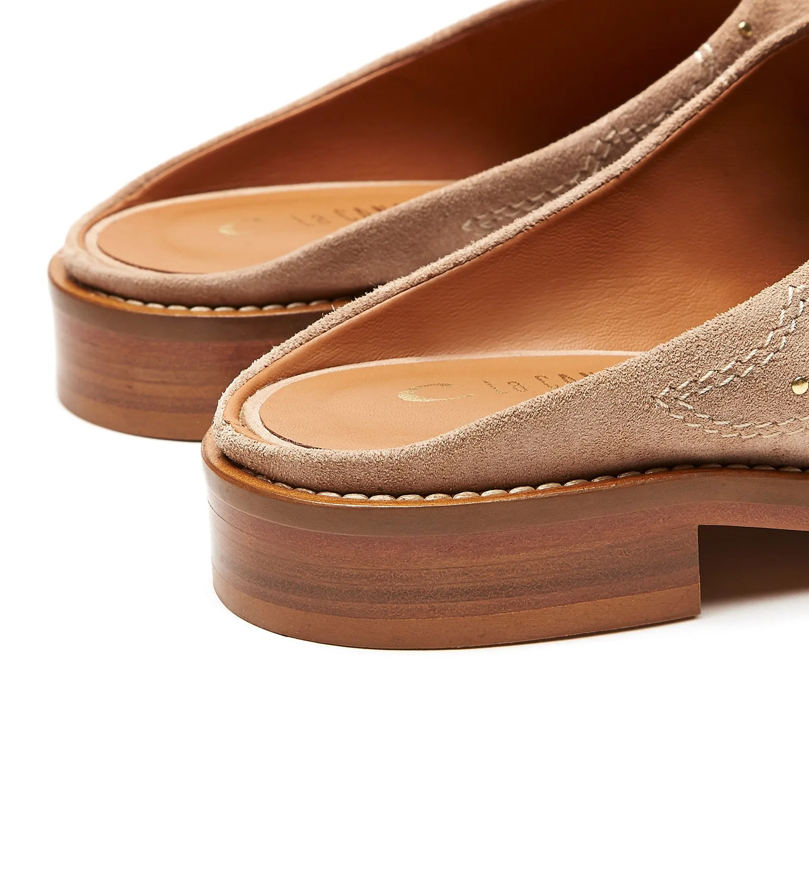 RISE SUEDE SANDAL sold by La CANADIENNE product image thumbnail 5