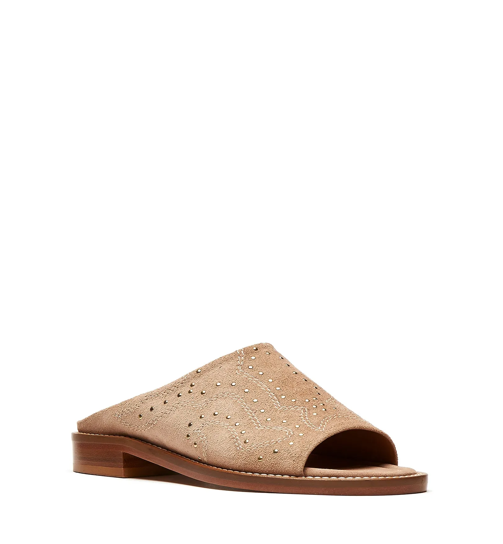RISE SUEDE SANDAL sold by La CANADIENNE product image thumbnail 3