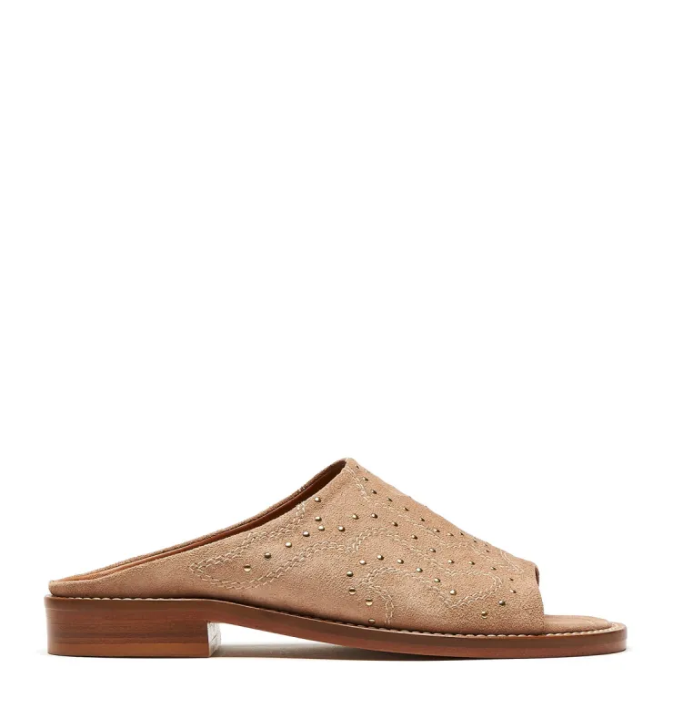 RISE SUEDE SANDAL sold by La CANADIENNE